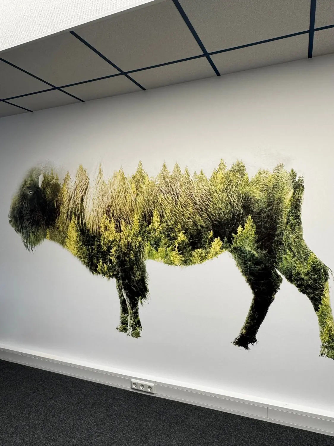 Majestic Wall - Wandgemälde